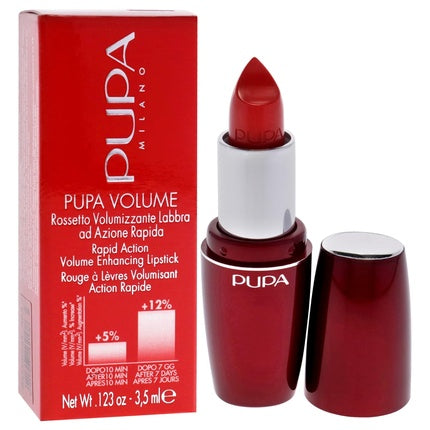 Pupa Milano Volume Lipstick Effective Volume Enhancing Lipstick 0.123 Oz 403 Euphoria Red