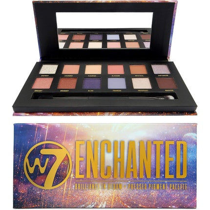 W7 Enchanted Palette Eye Shadow 12 Shades
