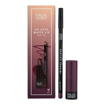 MUA Makeup Academy So Chic Matte Lip Duo Set