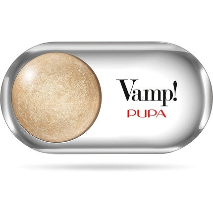 Pupa Vamp! Ombretto 201 Champagne Gold Wet &amp; Dry Eyeshadow