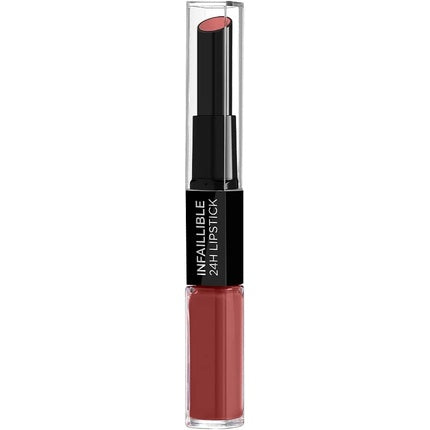 L'Oreal Paris Infallible Longwear 2 Step Lipstick 802 Forever Francaise 1 Count