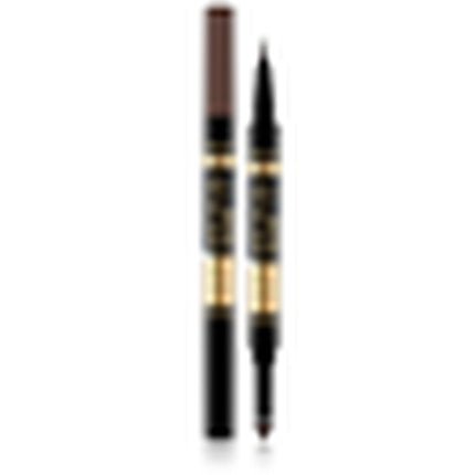 Eveline Cosmetics Brow Art Duo 2-In-1 Brow Pen and Powder - Dark