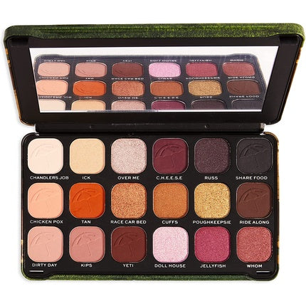 Makeup Revolution Friends Forever Flawless Eyeshadow Palette I'll Be There For You 18 Shades 19.8g