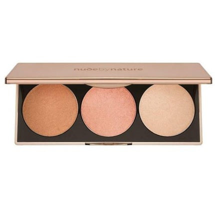 Nude by Nature Highlight Palette Fragrance Free Perfect Finishing Touch