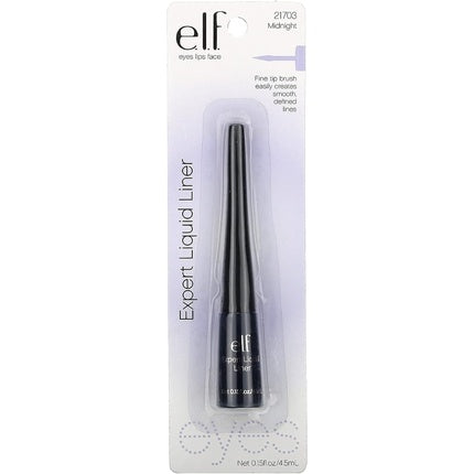 e.l.f. Expert Liquid Liner Midnight 0.15 Fluid Ounce