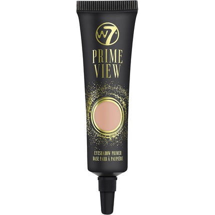 W7 Prime View Eyeshadow Primer Long-Lasting Budge-Proof Eye Makeup Base Warm Nude