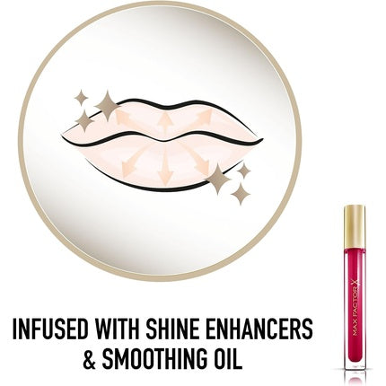 Max Factor Color Elixir Lip Gloss with Shine Enhancers and Smoothing Oil 6 60 Polished Fuchsia