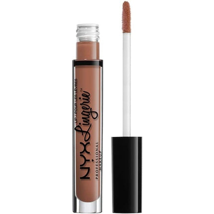 NYX Professional Makeup Lip Lingerie Liquid Lipstick Push 06 Push-Up Creamy Matte Finish Vegan Formula Long Lasting