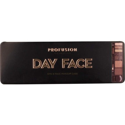 Profusion 8 Color Eye & Face Pro Makeup Case Day Face