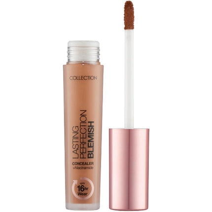 Collection Cosmetics Lasting Perfection Full Coverage Blemish Concealer with Niacinamide 4ml Medium Caramel