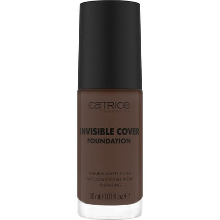 Catrice Invisible Cover Foundation 30ml 070N Moisturizing Long-Lasting Natural for Dry Skin Vegan Oil-Free Paraben-Free Microplastic-Free