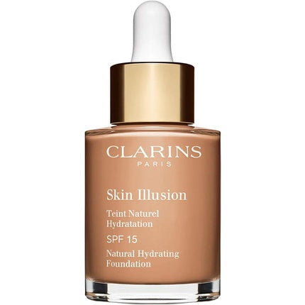 Clarins Skin Illusion Natural Hydrating Foundation Spf15 112 Amber 30ml