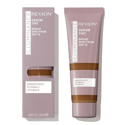 Revlon Illuminance Tinted Serum Foundation with Triple Hyaluronic Acid Serum SPF 15 28ml 517 Amber