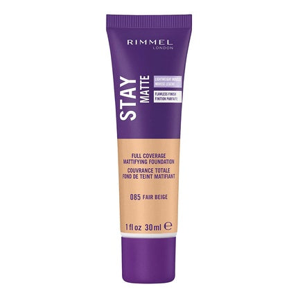 Rimmel Stay Matte Foundation Fair Beige 1 Fl Oz