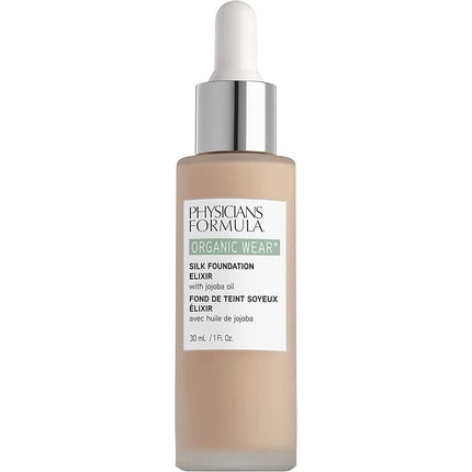 Physicians Formula Organic Wear Silk Foundation Elixir Weightless Foundation for a Dewy Finish and Healthy Look Fair