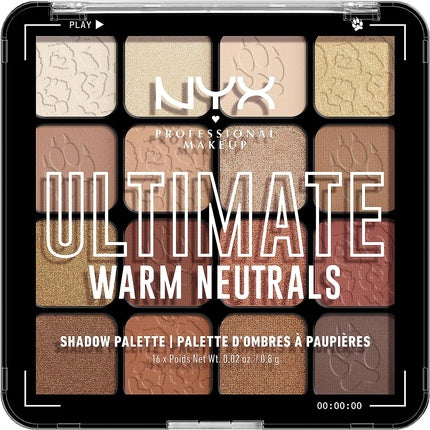 NYX Professional Makeup Ultimate 16 Eye Shadow Palette