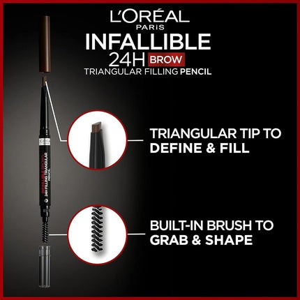 L'Oréal Paris Infaillible Brows 24H Eyebrow Pencil 6.0 Dark Blonde