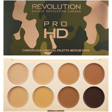 Revolution Ultra Pro HD Camouflage Palette Medium Dark