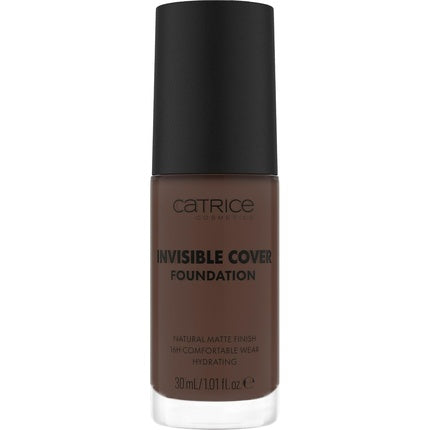Catrice Invisible Cover Foundation 30ml 090N Moisturizing Long-Lasting Natural for Dry Skin Vegan Oil-Free Paraben-Free Microplastic-Free
