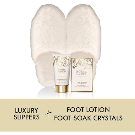 Baylis＆Harding Sweet Pansarin＆Grapefruit豪华拖鞋礼品套装 - 素食友好