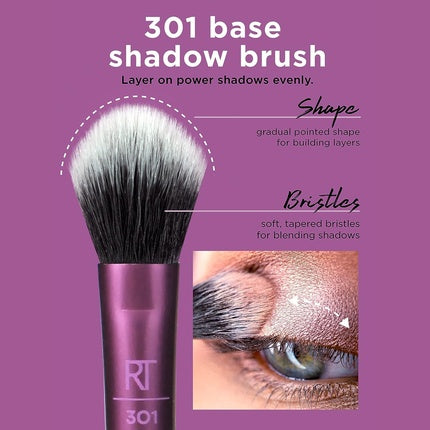 Real Techniques Eye Shade and Blend Eyeshadow Makeup Brush Duo