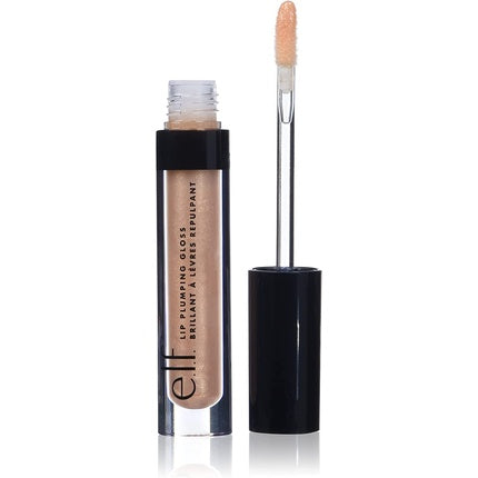 elf Lip Plumping Gloss Hydrating Nourishing Invigorating High-Shine Plumps Volumizes Cools Soothes Champagne Glam Shimmer 2.7ml