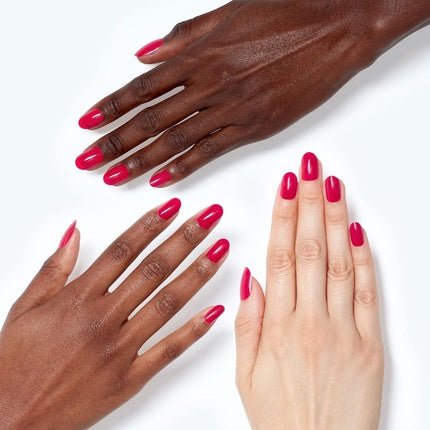OPI xPRESS/ON Press On Nails & Cuticle Oil 30 Pcs Reusable False Nails with up to 14 Days of Wear Deeply Nourishing Gel-Like Salon Manicure Red/Pink Nail Polish Strawberry Margarita