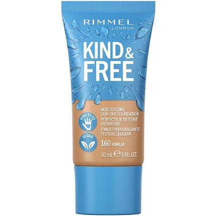 Rimmel Kind + Free Moisturizing Skin Tint Foundation Vanilla 160 30ml